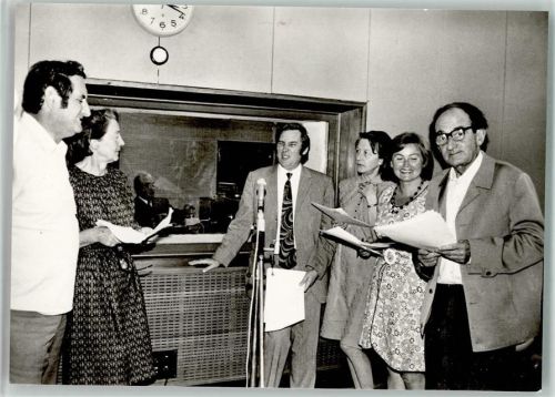 Südwestfunk Landesstudio , Mundartspiel Foto AK