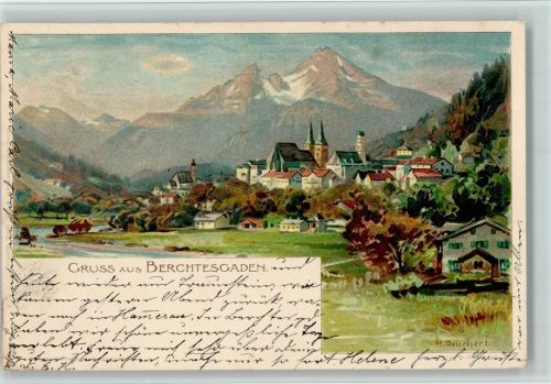 1898 sign Deuchert - AK