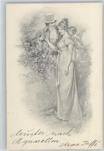 Liebe Poesie - 1900 AK Verlag Neuber Serie 1657 -