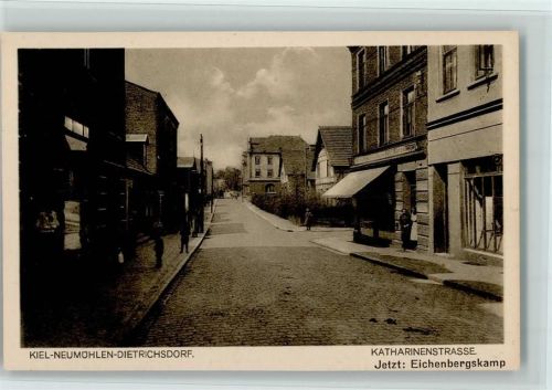 Kiel Neumüheln-Dietrichsdorf - Katharinenstrasse, gute Erhaltung AK