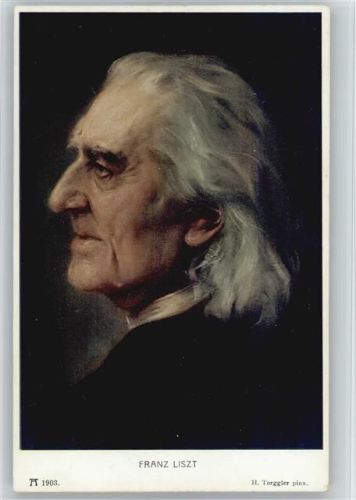 Franz Liszt - sign Torggler - Ackermann Verlag Serie 160 AK