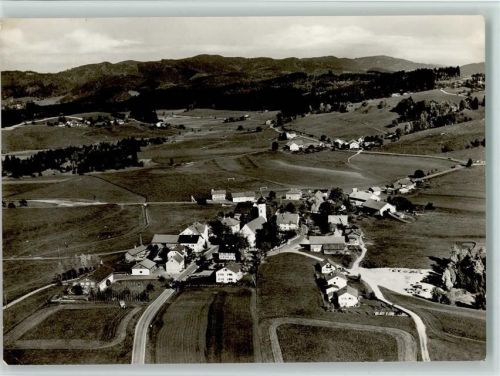 88167 W8999 Maierhöfen , Allgäu Foto AK Thorbecke Luftbild - gute Erhaltung AK