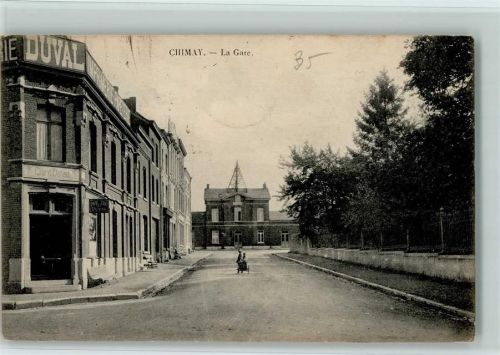 Chimay Bahnhof Belgien