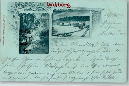 Lohberg Ortsansicht Wasserfall