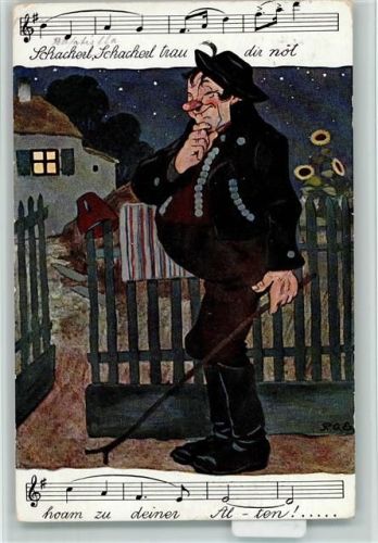 Andelfinger Nr. 4262 - Liederkarte Schacherl, Schacherl