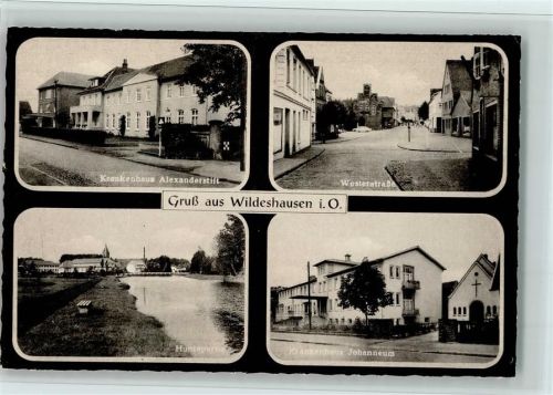 Wildeshausen Krankenhaus alexanderstift und Johanneum, Westerstraße, gute Erhaltung AK