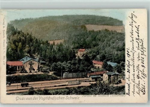 Steinicht Partie im Steinicht Elsterthal