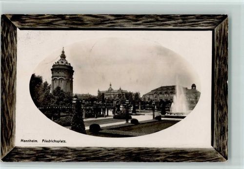 Mannheim 1912 Friedrichsplatz