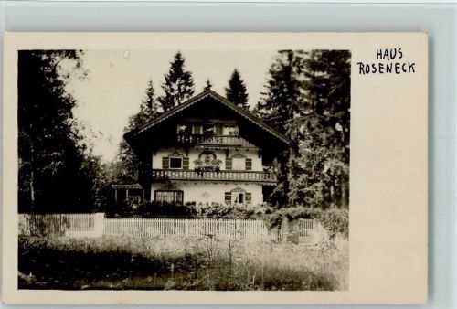 Bad Wiessee 1934 Haus Roseneck - Foto AK