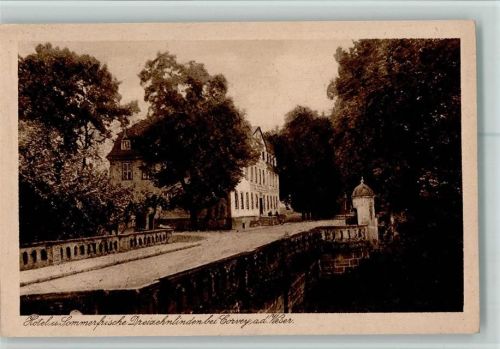 Höxter 1925 Hotel und Sommerfrische Dreizehnlinden bei Corvey AK Gute Erhaltung