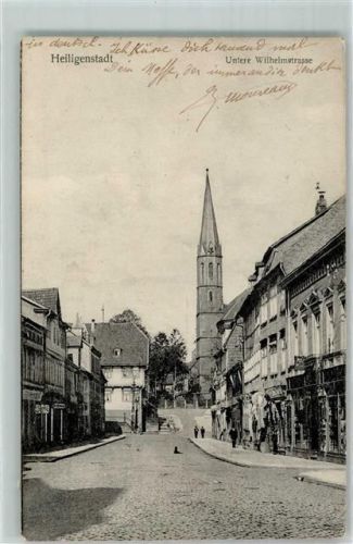Heiligenstadt 1910 Untere Wilhelmstraße
