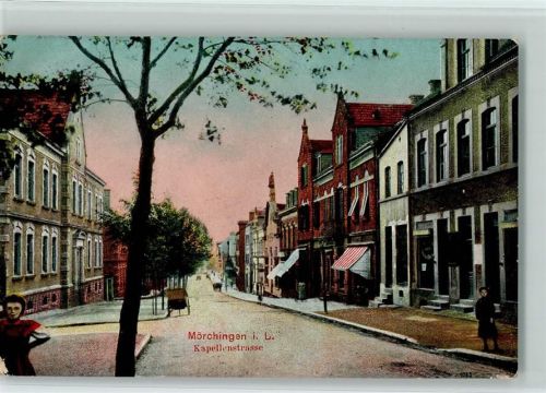 Morhange 1910 Kapellenstraße