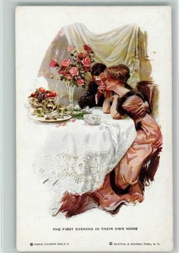 Nr. 190 Das Abendessen - Glamour Liebespaar
