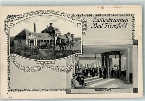 Bad Hersfeld Lullusbrunnen Wandelhalle