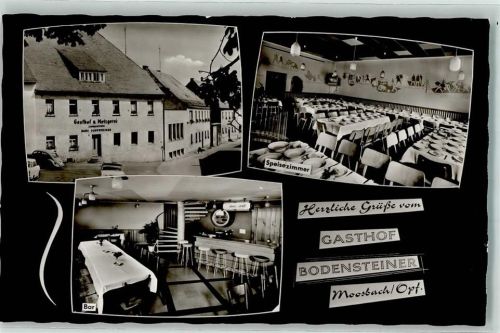 Moosbach Hans Bodensteiner Gasthaus und Metzgerei VW Käfer