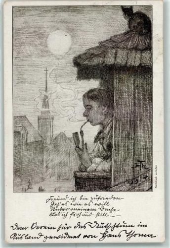 1920 VDA Hans Thoma Karte Nr. 3 AK
