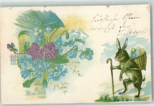 1902 Prägedruck Lithographie AK