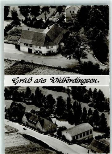 32545 W4970 Wulferdingsen - Fliegeraufnahme Gaststätte Wilhelm Oberpenning