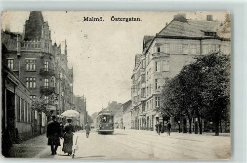 Malmö Östergatan Straßenbahn