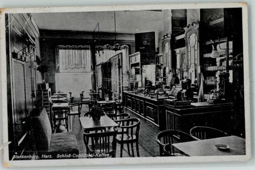 Blankenburg Schloß-Konditorei Cafe
