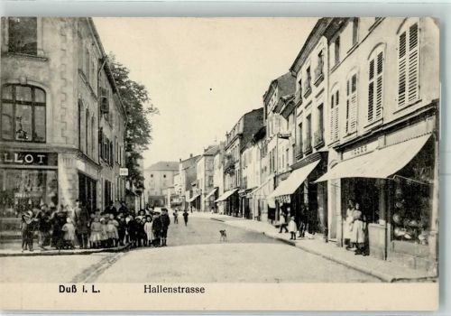 Dieuze Hallenstraße AK