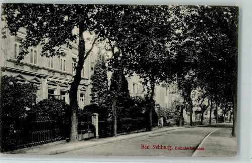 Bad Rehburg 1912 Bahnhofstrasse, gute Erhaltung AK