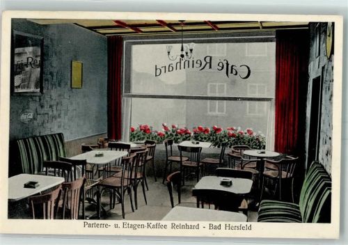 Bad Hersfeld Cafe Reinhard Bes Wilh. Lützebauer