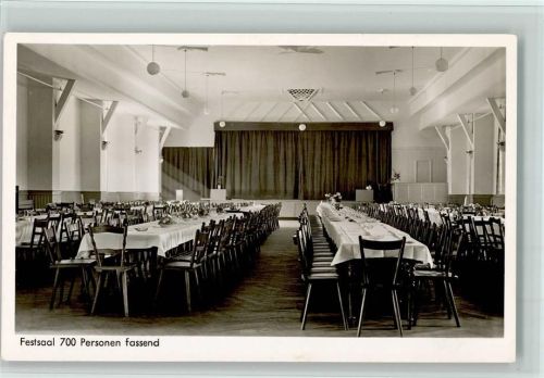 Spaichingen Gasthof u. Metzgerei zum Kreuz , Festsaal Innenansicht, gute Erhaltung AK