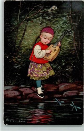 Verlag Ultra Nr. 2113 - Junge aus Japan mit einer Gitarre Colombo