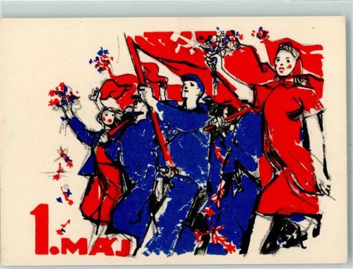 Adolf Zabransky : 1. Mai 1949 Politik AK