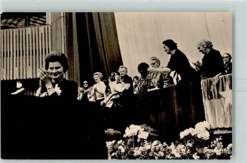 Moskau Weltkongress der Frauen 1963 Kosmonautin Valentina Tereschkowa