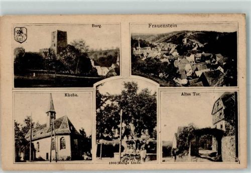 Frauenstein Burg Kirche Tausendjährige Linde Altes Tor