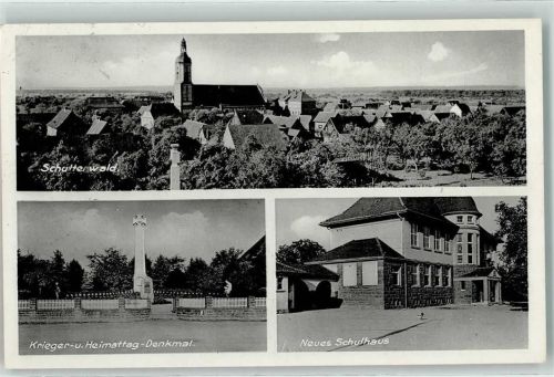 Schutterwald Krieger- und Heimattag-Denkmal Neues Schulhaus