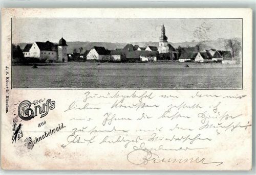 Schnabelwaid 1898
