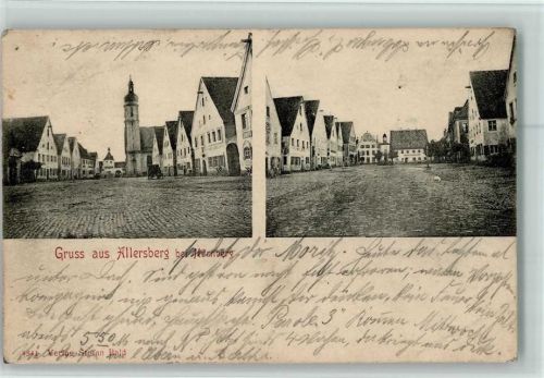Allersberg Ortsansichten 2-Bild-Aufnahme
