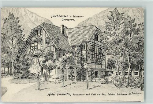 Fischhausen Hotel Finsterlin sign.H. Gödecke