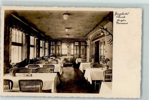 Brückenberg Berghotel Thiele Große Terrasse