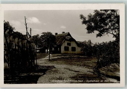 Großmöllen Fischerhaus an den Dünen