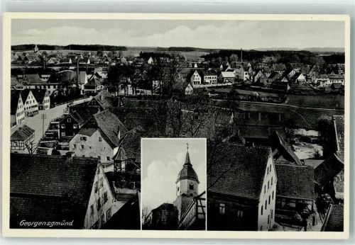 Georgensgmünd Kirche St. Georg Kirchturm