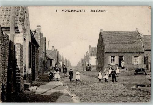 Monchecourt 1916 Rue d'Aniche