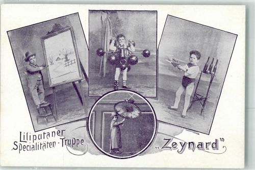 Liliputaner Specialitäten-Truppe Zeynard