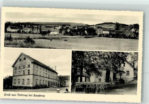 Debring Gasthaus Brauerei Müller mit Felsenkeller
