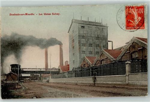 Dombasle-sur-Meurthe 1912 les Usines Sovay