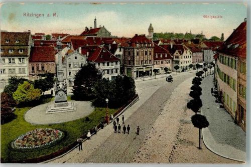 Kitzingen Königsplatz Feldpost Kitzingen
