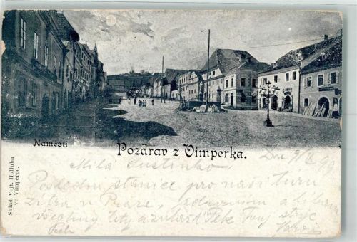 Vimperk Winterberg 1899 - Namesti
