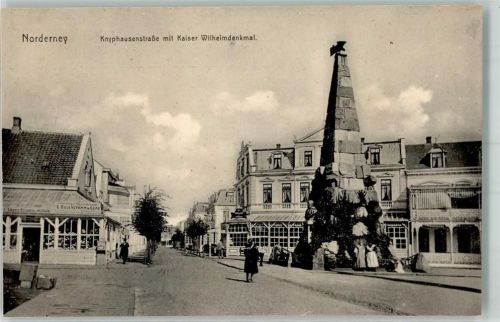 26548 W2982 Norderney - Knyphausenstraße Kaiser Wilhelmdenkmal