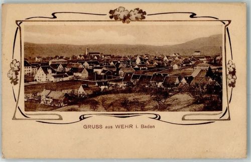 79664 W7867 Wehr , Baden - Gruss Kirche