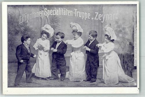 Liliputaner Specialitäten-Truppe Zeynard
