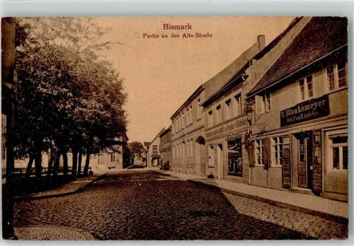 Bismark An der Alten Straße Geschäft H. Blankemeyer Inh Paul Lüdcke