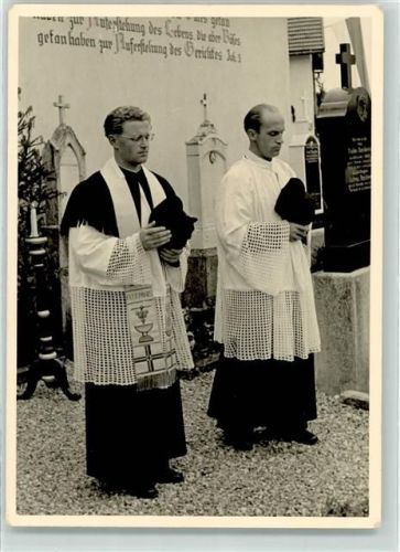 Hofkirchen Priester Einweihung Heldengrab Ort handschriftlich